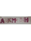 Name banner "ΑΛΚΜΗΝΗ"